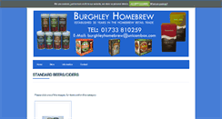 Desktop Screenshot of burghley-homebrew.com